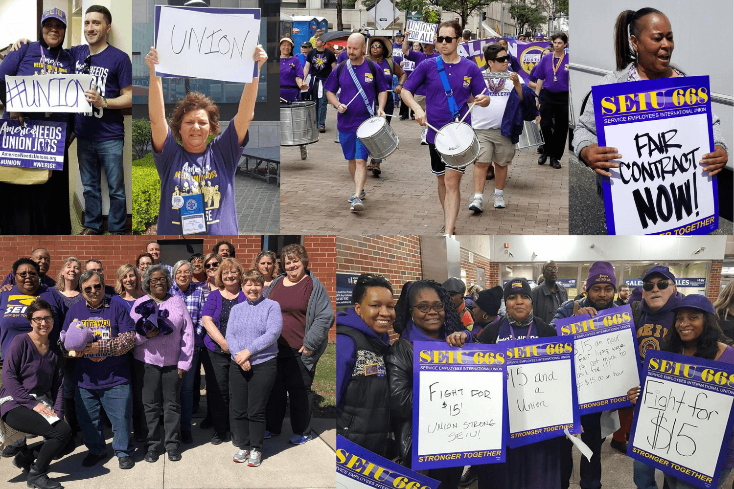 We’re SEIU Local 668.