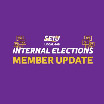 SEIU Local 668 Statewide Internal Election